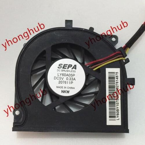 SEPA LY60A05P DC 5V 0.33A 4-wire Server Laptop Fan