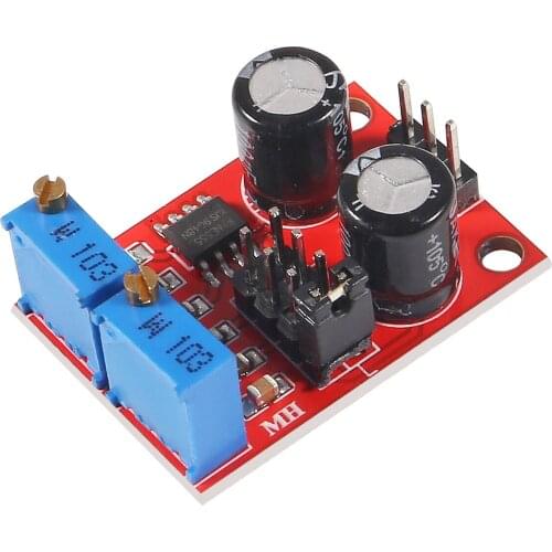 1pcs NE555 pulse frequency, duty cycle adjustable module,square/rectangular wave signal generator,stepping motor driver