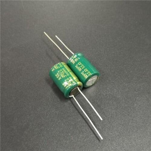 100pcs 270uF 35V Sanyo AX series 10x16mm 35V270uF Low Impedance Long Life Electrolytic Capacitor
