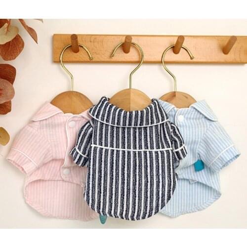 2020 Pet Dogs Jackets Soft Cute Silk French Bulldog Pajamas Pet Dog Pajamas Small Dogs Puppys Cats Clothes Pets Clothes