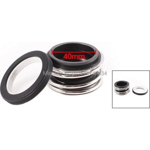 40mm Single Coil Spring Rubber Bellow Pump Mechanical Seal MB1-40 2pcs
