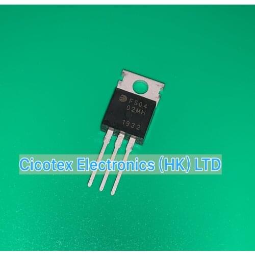 50pcs/lot FS0402MH TO220 FS04 02MH Triac 600V SCR body tube average on-state current 4A maximum gate trigger current 200μA