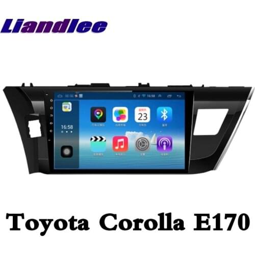 For Toyota Corolla E170 2013~2020 LiisLee Car Multimedia CarPlay Adapter GPS Audio Radio Stereo Original Style Navigation NAVI