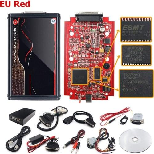 FOR KESS V2.53 5.017 Red PCB Eu Version V2.47 Unlimited Point Can Be Connected To Car Flashing Tool