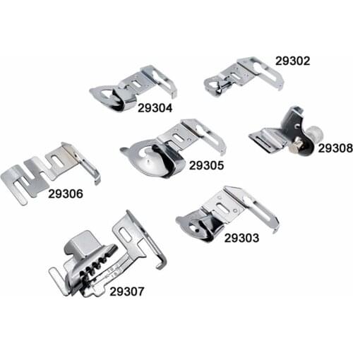 INNE Household Multifunctional Sewing Machine Hemming Presser Foot Seven Piece Set Hemming Presser Foot Crimping Bag Cloth