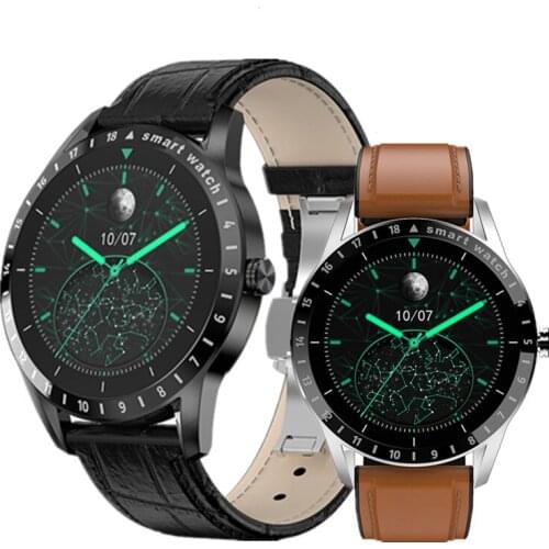 LA10 Business Smartwatch Fashion Sports Bluetooth Heart Rate Blood Pressure High Definition Waterproof Popular Multi Language