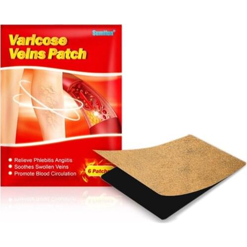 Varicose Veins Treatment Blood Vessel Swelling Spider Leg Vasculitis Phlebitis Care Angiitis Plaster Patch for Women Men