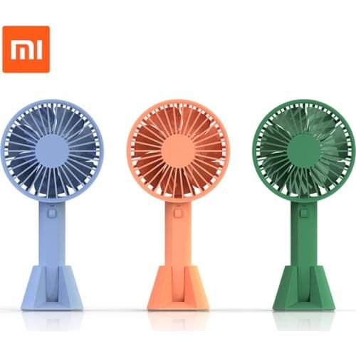 Newest Xiaomi Mijia VH Brand Portable Handheld With Rechargeable Built-in Battery USB Port Design Handy Mini Fan For Smart Home
