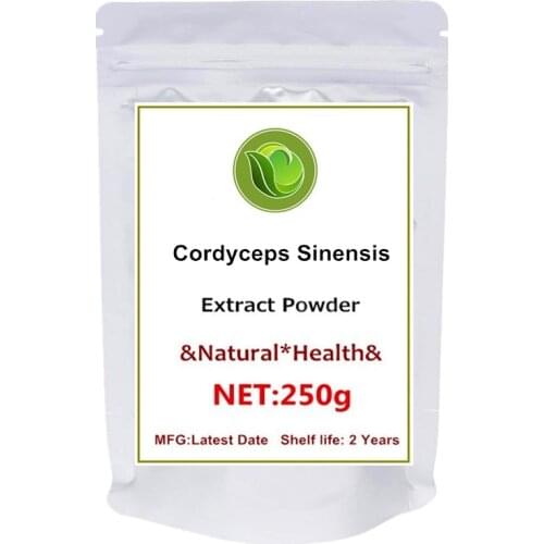 Certified Organic Cordyceps Sinensis Mushroom 20:1 Powder