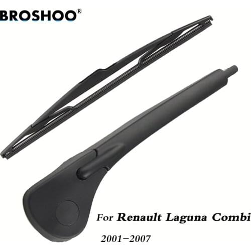 BROSHOO Car Rear Wiper Blades Back Windscreen Wiper Arm For Renault Laguna Combi (2001-2007) 355mm,Windshield Auto Styling