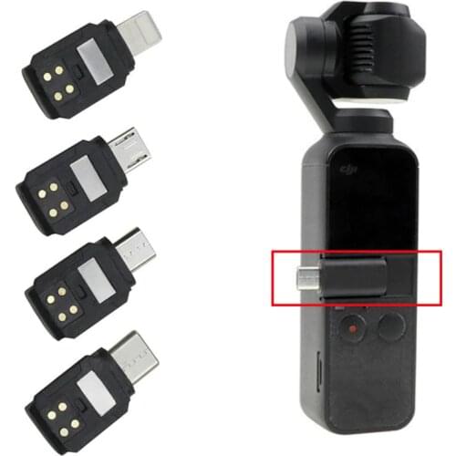 Phone Connector for DJI OSMO Pocket Handheld Gimbal Android Positive Reverse Type-c for Lightning Cable Data Adapter Accessories