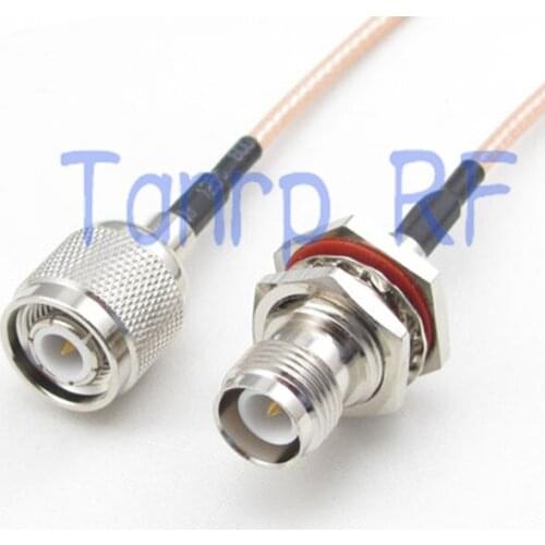 15CM Pigtail coaxial jumper cable RG316 extension cord 6inch TNC male plug to RP TNC female jack RF adapter connector