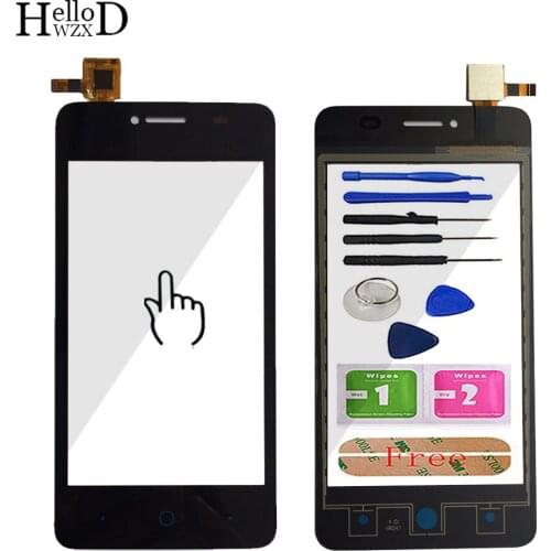4'' Touch Screen Front Glass For ZTE Blade A3 T220 Touch Screen Glass Digitizer Touch Panel Sensor TouchScreen Tools Adhesive