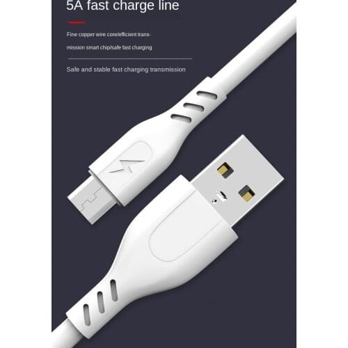 5A USB Type C Cable Micro USB Fast Charging Mobile Phone Android Charger Type-C Data Cord for Huawei P40 Mate 30 Xiaomi IPhone