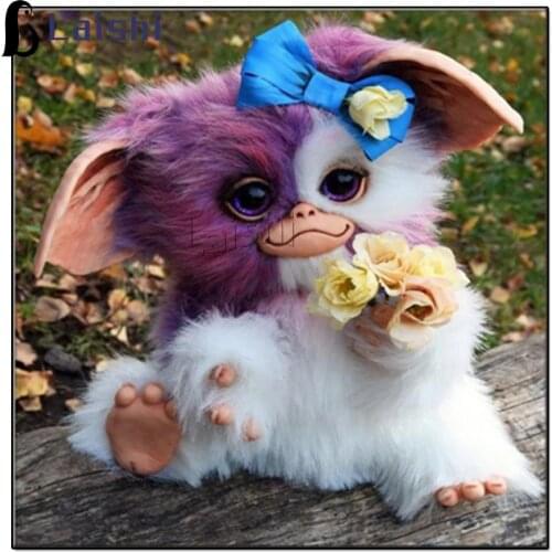 Cartoon animal Gremlins big ear monkey DIY diamond painting needlework cross stitch crystal full round square diamond embroidery