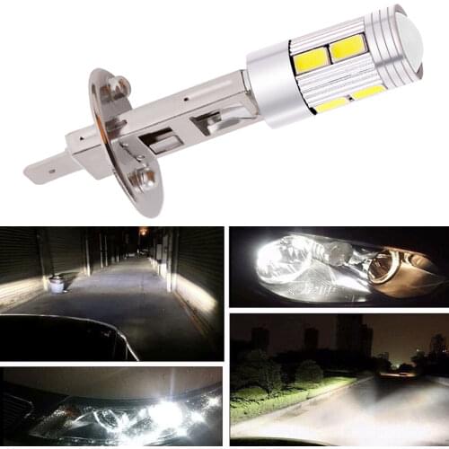 H1 H3 Car LED Parking Trunk Light10SMD 5630 Auto LED Fog Signal Turn Light Driving Lamp White Amber Reverse Lights Auto DRL Bulb