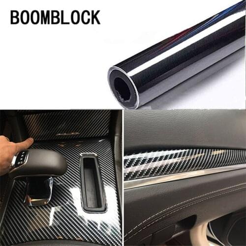 Car Styling 5D Gloss Carbon Fiber Car Sticker for Nissan Qashqai Opel Astra J H Kia Ceed Sorento Skoda Octavia A5 A7 Accessories