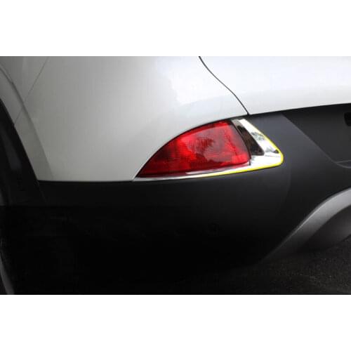 Chrome Accessories Rear Fog Lamp Light Cover Trim for Renault Kadjar 2015 - 2017