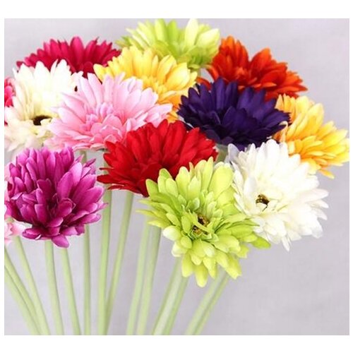 Artificial Flowers Hot-selling the whole network flowers gerbera silk flower