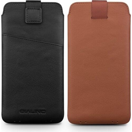 Genuine Leather Pocket Phone Cover For iPhone 12 11 Pro Max X XR XS Max Card Slots Wallet Magnetic Full Protection Leather Case