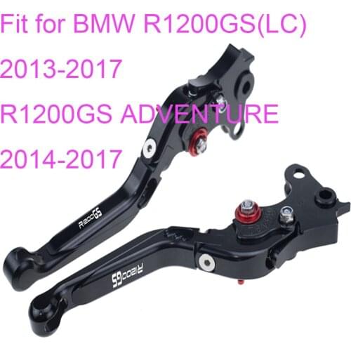 KODASKIN Left and Right Folding Extendable Brake Clutch Levers for BMW R1200GS(LC) 2013-2017 R1200GS ADVENTURE 2014-2017