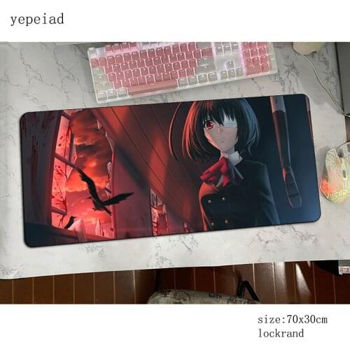 Another Anime mouse pad Mass pattern mats Computer mouse mat gaming accessories big home mousepad keyboard games pc gamer