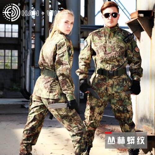 New Men Military Uniform Army Tactical Military Sniper Outdoor Combat ACU Camouflage Hunting Camo Woodland Clothes Pant S~XL
