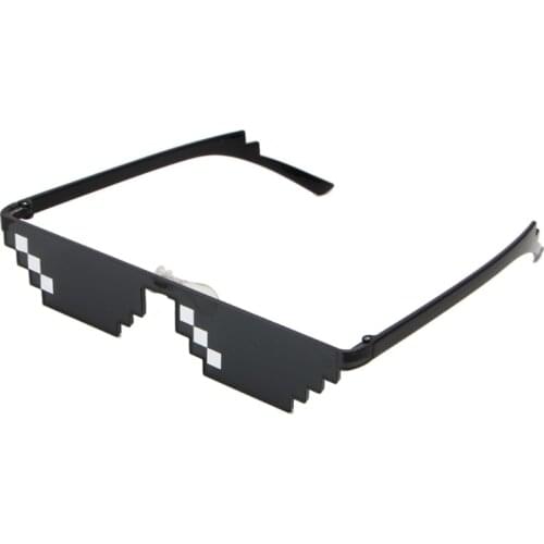 Cool 3 Bit MLG Pixelated Sunglasses Deal With It Glasses Pixel Sunglasses