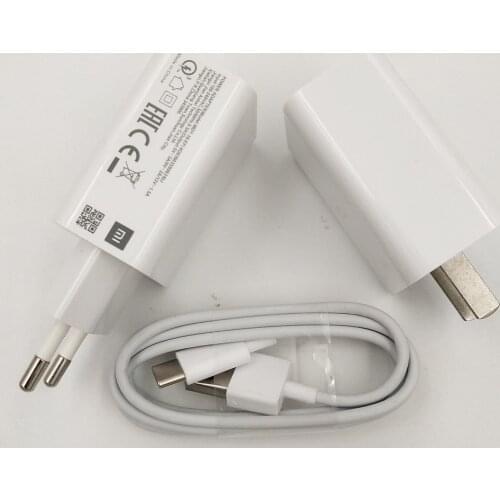 Original Xiaomi Mi 9 se 18W Fast Wall Charger QC3.0 Quick Charger Adapter 1M USB 3.1 Data Cable For MI CC9 A3 Redmi Note 7 8 Pro
