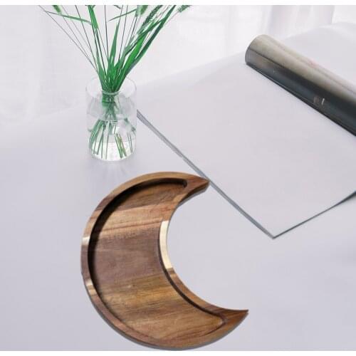 Crystal Holder Tray for Stones,Jewelry Plate, Essential Oil Dish,Holder Gift, 26.7x12.7x2.5cm