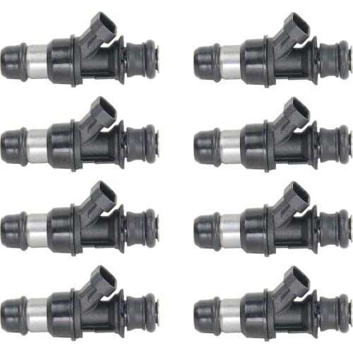 AP02 8x Fuel Injectors 2 holes For Chevrolet GMC for Cadillac BUICK V8 4.8L 5.3L 17113553