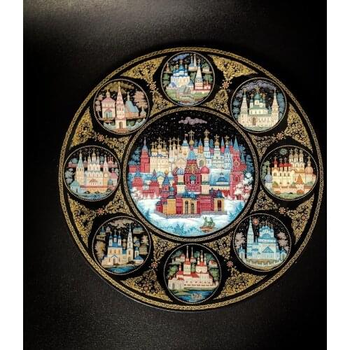 Декоративные тарелки Traditsii promysla China At AliExpress