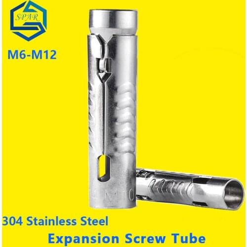 Fish Scale Tube Three Panel One-piece Inner Expansion Internal Expansion Bolt Expansion Screw Tube 304 Stainless Steel
