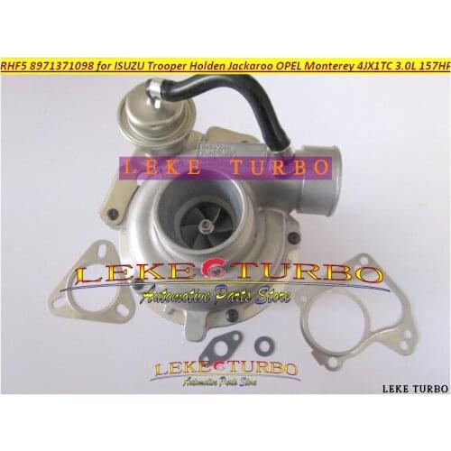 RHF5 8971371098 8973125140 Turbo Turbocharger For ISUZU Trooper 00- Jackaroo 99-04 For OPEL Monterey 98- 3.0L 4JX1T 3.0L