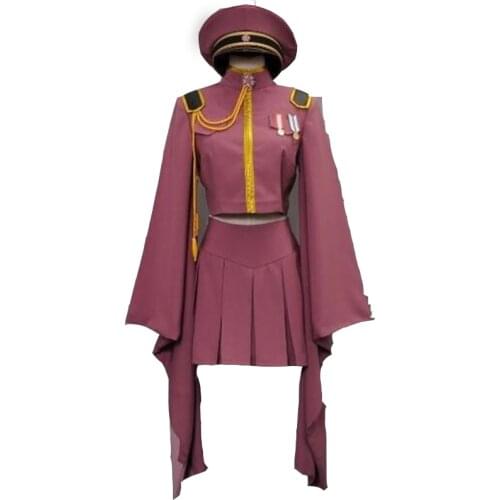 Uniform Vocaloid Senbonzakura Cosplay Miku Figure Full Suit Halloween Costume for Women Socks for Girls Gloves Skirt Top