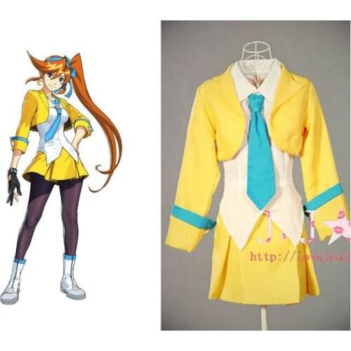 2016 Anime Ace Attorney Kidzuki Kokone Cosplay Costume