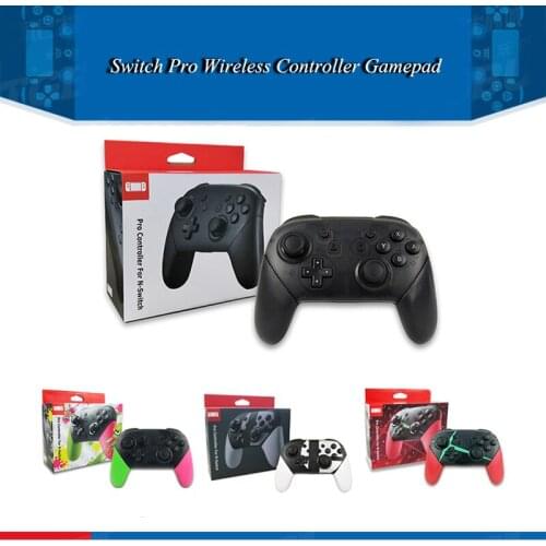 2021 For N-Switch Pro NS-Switch Pro NS Pro Gamepad Wireless bluetooth Gamepad Game joysticks Controller with 6-Axis Handle