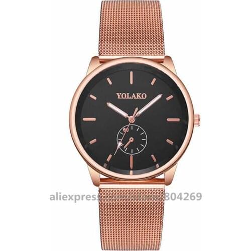 Mens Watches Top Brand Luxury Fashion Quartz Watch Men Casual Slim Mesh Steel Waterproof Sport Watches 920240