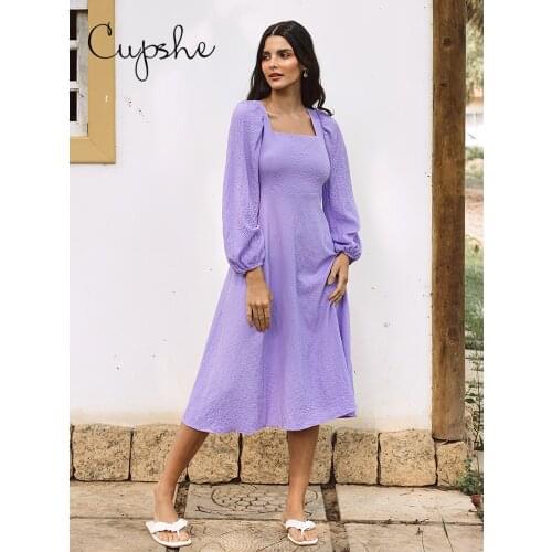 CUPSHE Long Sleeve Summer Dresses