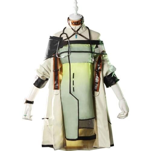 Game Arknights Kal'tsit RHODES ISLAND Uniform Cosplay Costume With ear Halloween Costume For Women Men Outfit New