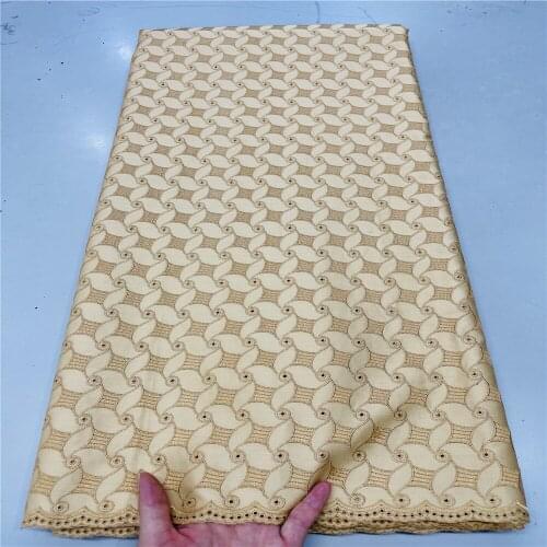 Latest swiss voile lace in switzerland african lace fabric embroidery swiss lace fabric 5yards cotton fabric for dress