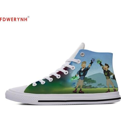 Man Casual Shoes Funny Kawaii For Wild Kratts Lightweight Breathable Zapatillas Couple Footwear Unisex Zapatos Hombre