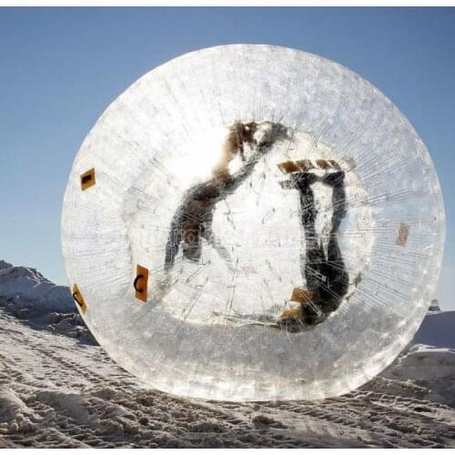 Zorb Ball Inflatable Rolling Bumper Ball Outdoor.Can Play on Water ,Grass, Snow ,Athletics Zorb Ball Zorbing Human Hamster Ball