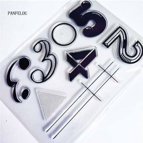 PANFELOU The magic Digital art Transparent Silicone Rubber Clear Stamps cartoon for Scrapbooking/DIY Easter wedding album