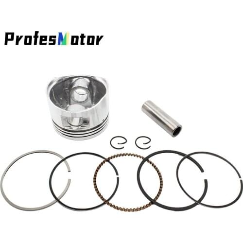 Piston Assembly for 110cc Dirt Bikes Go Karts ATV52.4mm Piston 13mm Pin Set SUIT for ALL Chinese 125CC AIR COOL HH-120