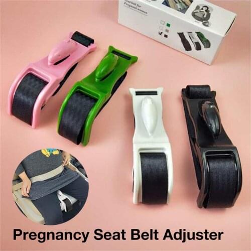 Pregnant Woman Driving Safe Belt Maternity Seat Belt for Protecting Unborn Baby Comfort and Safety for Maternity Moms Belly