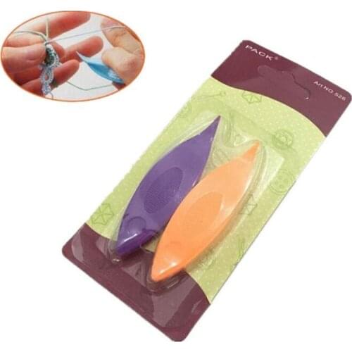 2Pcs Hand Lacemaking Craft Tool Plastic Tatting Shuttle AA7792