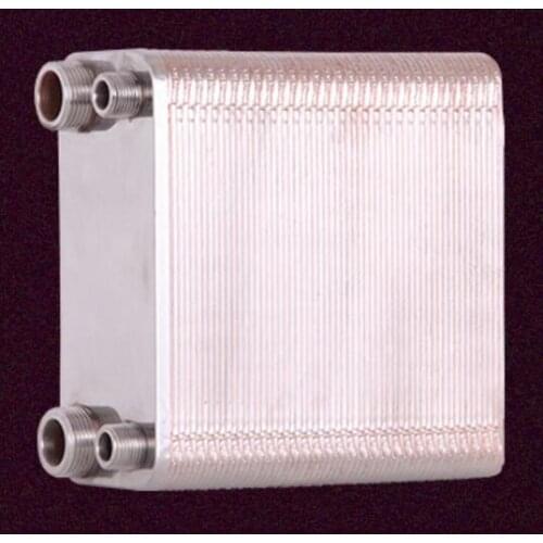 1unit 50 Plates stainless steel heat exchanger Beer Wort Chiller Cooler Home Brewing Beer Brazed plate type water heater SUS304