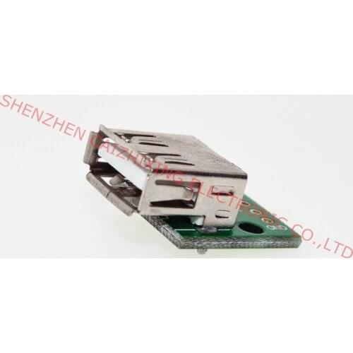 USB mother to Dip Flat USB Type A 4p DIP switch adapter plate Socket USB converter board seat