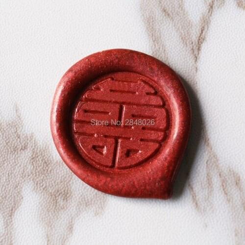 Chinese Double Happiness wax seals custom design Wax Seal Stamp invitation,wax seal stamp,wedding card stamp